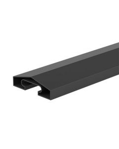 Durapost Anthracite Grey 65mm Capping Rail 2450mm