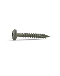 Durapost Olive Grey Pan Head Screws 4.0x40mm Bag of 10