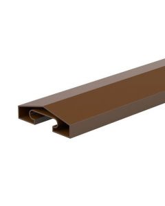 Durapost Sepia Brown 65mm Capping Rail 1830mm