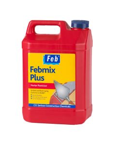 Febmix Plus Mortar Plasticiser (5ltr)