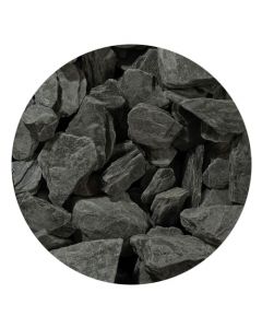 Long Rake Spar Charcoal Slate (40mm) - Bulk Bag