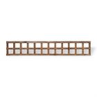 1828x305mm (12") Brown Treated  Square Trellis (L)