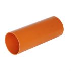 Kalsi 110mm U/G 6m Plain Ended Pipe