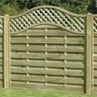 Omega Lattice Top Fence Panel 1.8m x 1.8m